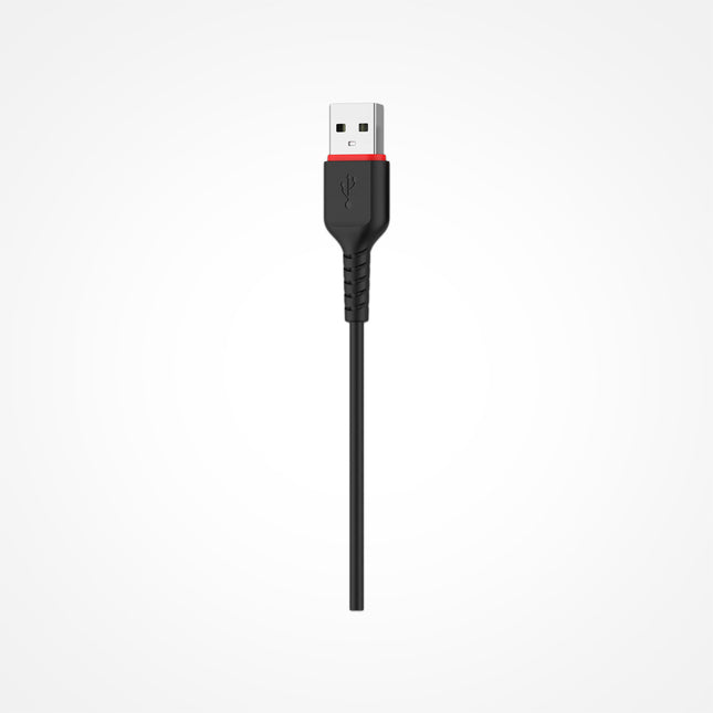 Fast Charging USB-A to Type-C Cable, Nylon Braided Data Sync Cord, 2.4A / 12W, 100cm