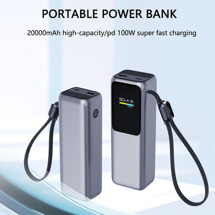 Fast Charging  Power Bank 20000mAh 100W PD Fast Charging