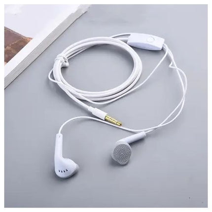 Wired Handsfree Stereo Headset with 3.5mm Jack, In-Ear Earphones for Smartphones, Super Bass, Noise Isolation, One-Touch Call Control,