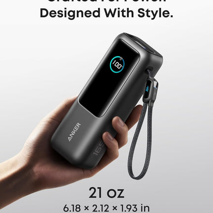 Anker Power Bank, 25,000mAh 165W Ultra-Fast