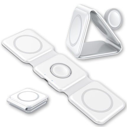 3-in-1 Magnetic Wireless Charger (Foldable)