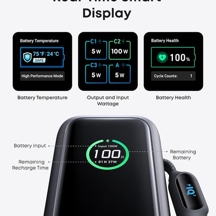 Anker Power Bank, 25,000mAh 165W Ultra-Fast