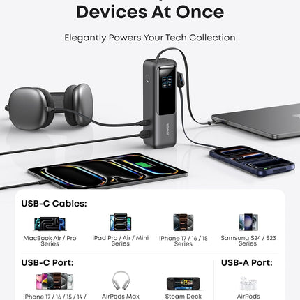 Anker Power Bank, 25,000mAh 165W Ultra-Fast