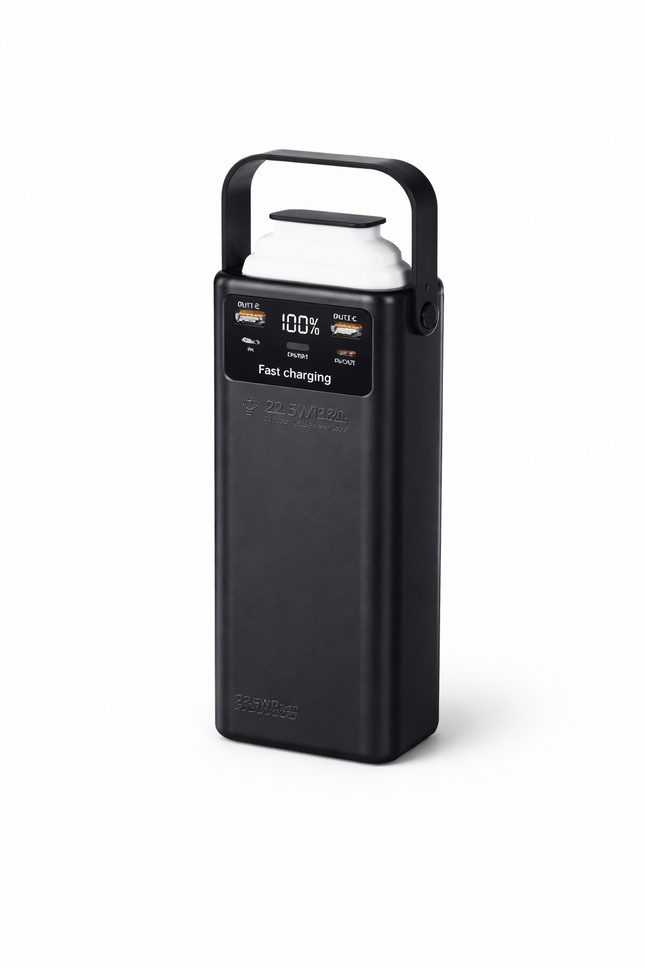 30000mAh 22.5W Super Fast Charging Power Bank with Dual Type-C & USB Output (Model N-36)