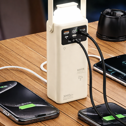 30000mAh 22.5W Super Fast Charging Power Bank with Dual Type-C & USB Output (Model N-36)