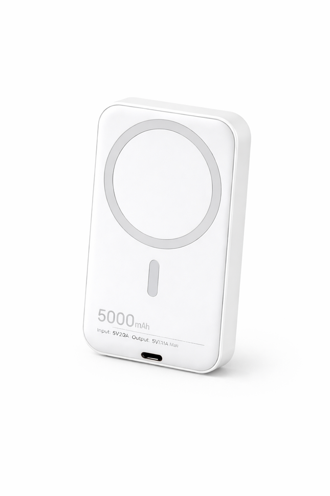 5000mAh Magnetic Wireless Power Bank with Fast Charging