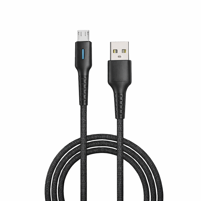 Light Cable USB to Type-C, 100cm, 3.1A, Nylon Braided