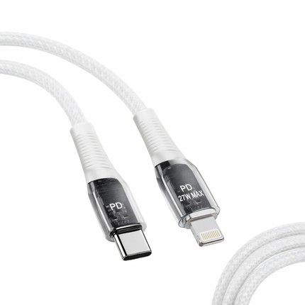 USB-C to Lightning PD Fast Charging Cable, 1000mm (27W)