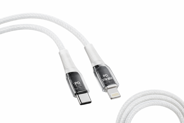 USB-C to Lightning PD Fast Charging Cable, 1000mm (27W)