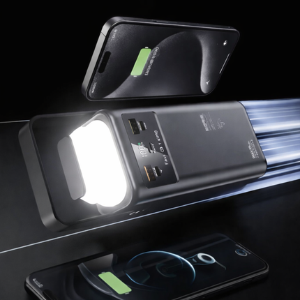 30000mAh 22.5W Super Fast Charging Power Bank with Dual Type-C & USB Output (Model N-36)